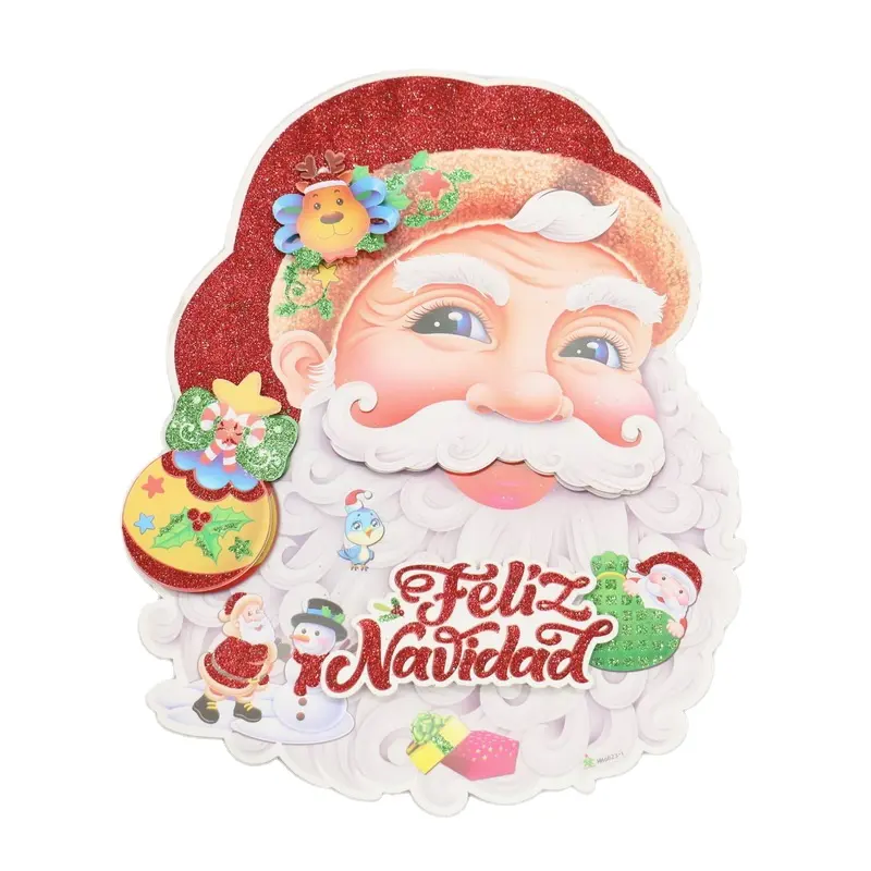 2023 Santa Claus Decorative paper christmas sticker New year