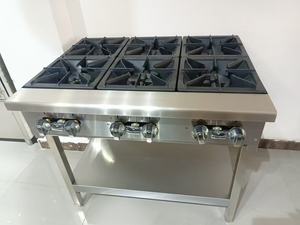Nuovo piano cottura a <span class=keywords><strong>Gas</strong></span> in acciaio inox da 24 pollici con 4 fuochi combinazione di forni da cucina ristorante con gambe assemblate - Product Image 3