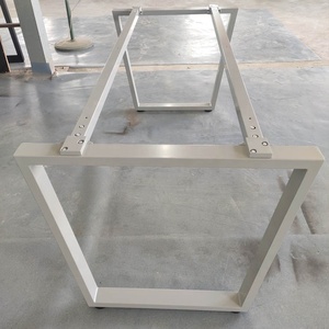 Guangzhou <span class=keywords><strong>BERSON</strong></span> muebles nuevo diseño patas de mesa de metal forma cruzada MARCO DE 4 asientos - Product Image 6