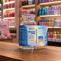 Étiquettes personnalisées pour emballages cosmétiques, autocollants de beauté à marque privée pour flacons de soins de la peau, pots de maquillage et produits cosmétiques