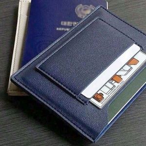 Funda de Pasaporte Delgada de Piel Sintética con Grabado en Relieve para Hombre y Mujer - Product Image 5