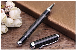 Pluma Estilográfica SHENYU de Fibra de Carbono 3K, Ligera, Duradera, Instrumento de Escritura de Lujo, Grosor de 5 mm, Multifunción - Product Image 4