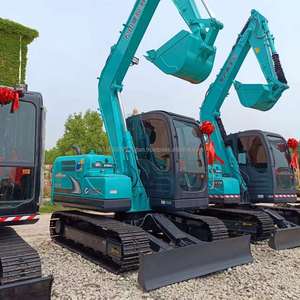 Excavadora Hidráulica Usada Kobelco SK75-8 Modelo 2023 de China, 7.5 Toneladas, Capacidad de Cucharón de 0.4m, Buen Estado, Precio Bajo, en Stock - Product Image 6