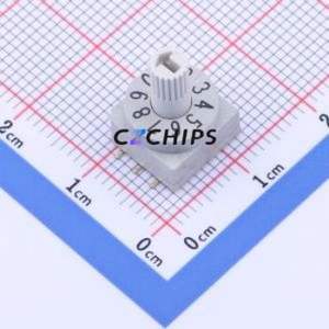 MHR-10S Rotary Encoder Switch SMD Switch ( Number of Detents: 10 )( Encoding Type: True Code )( Operating Temperature: ) - Product Image 1