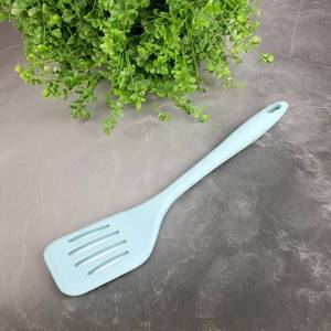 Wide Slot Eco-friendly Non-toxic <b>Silicone</b> Kitchen <b>Tools</b> Patterned Cookware Turner Spatula Hand Grip Dishwasher/Microwave/Oven - Product Image 5