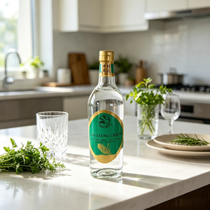 <span class=keywords><strong>Baijiu</strong></span> de sorgho <span class=keywords><strong>chinois</strong></span> 54% vol. 500ml Kao Liang Chiew, liqueur distillée traditionnelle en bouteille de verre pour dîner - Product Image 5