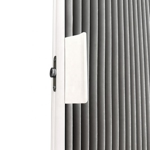 Porte coulissante verticale en tissu cellulaire 45 mm, cadre en aluminium, isolation phonique et <span class=keywords><strong>thermique</strong></span>, séparateur de pièce, taille personnalisée - Product Image 3