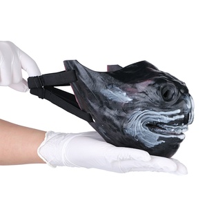 Máscara de Silicona BDSM para Juegos de Rol, Transpirable, con Capucha Fetiche, Suave, Tipo Látex, para Parejas - Product Image 1
