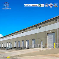 Almacén Refrigerado de Estructura de Acero Moderna, Diseño Personalizado, Resistente al Fuego e Instalación Rápida