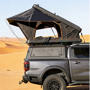 Aluminum Material Rooftop <b>Tent</b> Hard Custom Tenda Da Tetto Two Rooms Waterproof Pickup Roof Top <b>Tent</b> Bed <b>Canopy</b> - Product Image 2