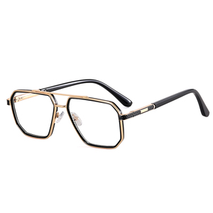 MS 97744 Lunettes <span class=keywords><strong>de</strong></span> lecture <span class=keywords><strong>de</strong></span> haute qualité pour femmes Bleu Noir PC Frame Stylish Large Frame With Blue Light Feature for Ladies - Product Image 5