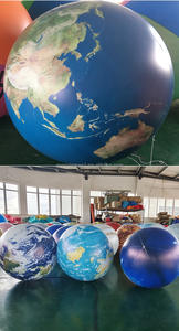 1m 2m 3m 4m 5m Planètes gonflables suspendues Système solaire Neuf boules planètes pour décoration Terre Mars Saturne Système solaire - Product Image 2