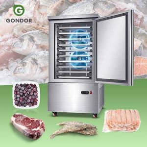 Congelador Comercial Rápido de Placas para Carne IQF, Máquina de Congelación por Ráfaga -40°C, 10 Bandejas - Product Image 1