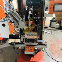 Máquina para fabricar cepillos de alambre y cepillos de tela, máquina de 5 ejes para fabricar cepillos de cerdas