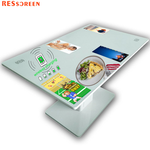 Tốt Nhất Android 5 6 7 8 13.3 Inch Màu Trắng Tương Tác Thông Minh Cà Phê Màn Hình Cảm Ứng Bảng - Product Image 5