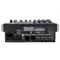 Mezclador de Audio X1204USB de 12 Canales con Preamplificadores de Micrófono/Compresores/Ecualizador Británico/Procesador Multi-FX de 24 Bits/USB/Interfaz de Audio