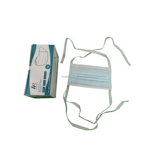 מסכת פנים כירורגית תלת שכבתית בעלת מחסום גבוה, חד פעמית, בעלת תו תקן CE, נושמת, עמידה בפני נוזלים, יצרן ציוד מקורי/יצרן עיצוב מקורי - Product Image 5