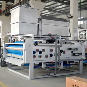 Filtre-presse à bande industriel en acier inoxydable épaississant automatique par gravité des boues pour le traitement des eaux usées - Product Image 3