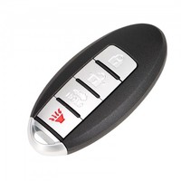 Clé de voiture universelle Xhorse XSNIS2EN à 4 boutons Chenghao avec matériau ABS et connecteur enfichable