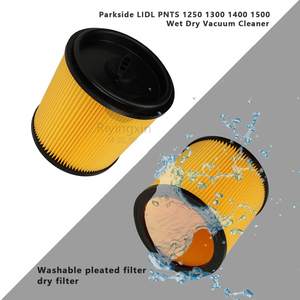 Pièces de rechange pour aspirateur eau et poussière Riyingxin, filtre à cartouche pour Parksides <span class=keywords><strong>LIDL</strong></span> PNTS 1250 	 Pièces et accessoires pour aspirateur - Product Image 6