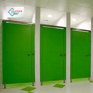 现代设计多彩Hpl卫生隔间浴室公共学校墙壁卫生间隔断隔断卫生间