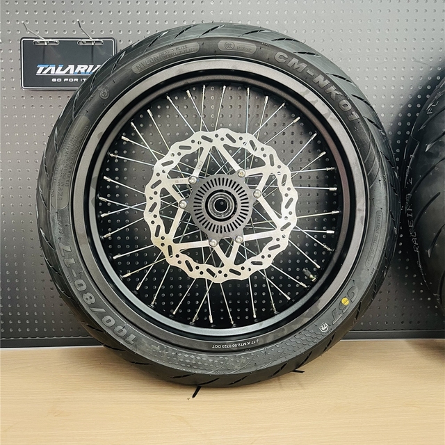 Ultra Bee Wheel Kit for Electric Dirt Bike 12.5KW 21KW 74V 60Ah Lithium Battery LED Display Mid Drive Motor 90 km/h