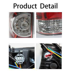Lámpara de Ensamblaje LED Roja Nueva de Finesse Manufacturers de 55W para Luces Traseras de Tacoma 2005-2015 - Product Image 4
