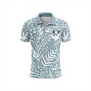 Camiseta Unisex de Manga Corta con Estampado Floral, Nueva, Sublimada, Material Jersey, Transpirable, Secado Rápido, Antibacterial, Tallas Grandes - Product Image 1