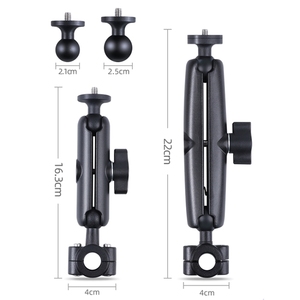 Support universel de fixation pour <span class=keywords><strong>guidon</strong></span> de vélo, 21mm avec trépied, pour <span class=keywords><strong>GoPro</strong></span>, HERO 9 et autres caméras - Product Image 2