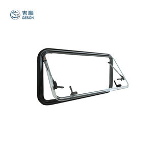 Ventana Lateral Extraíble para Autocaravana con Cortina Parasol, Mosquitera, Ventana de Caravana de Doble Capa Acrílica 35x50 - Product Image 2