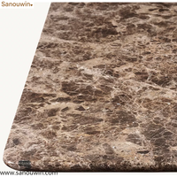 Table basse rectangulaire moderne de luxe en marbre, meubles de salon en pierre naturelle italienne