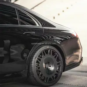 Bku Racen 5X112 Wielen 19 20 21 22 Inch Gesmeed Zwart Afwerking Personenauto Wielen Voor Mercedes Wiel Gls Gle Glc G-Klasse W463