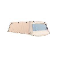 Capote de lit souple haute imperméable, Capote arrière souple beige pour Toyota Land Cruiser LC79 avec benne longue, accessoire 4x4 pour pick-up