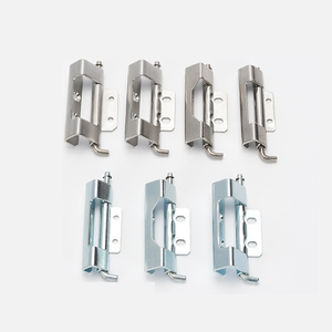 CL283-1-2-4 Eisen/Edelstahl Abnehmbares Scharnier Verstecktes Scharnier für Schalt schrank mit rundem Loch und Taillen loch - Product Image 1