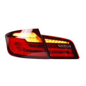 Dedicado 11-17 para BMW 5 Series F10 F18 Actualización de montaje de luz trasera LED 24V/12V ABS Steer Lossless Red Lens - Product Image 2