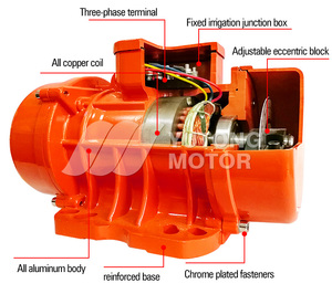 Tùy chỉnh điện rung động cơ 1.1KW/1.5kw/2.2kw/3kw/4Kw/5.5KW rung động cơ để bán - Product Image 5