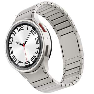 สายนาฬิกาไทเทเนียมราคาไม่แพงสำหรับ <span class=keywords><strong>Samsung</strong></span> <span class=keywords><strong>WATCH</strong></span> 6 <span class=keywords><strong>5</strong></span> 4สายนาฬิกาไทเทเนียมสีพรีเมี่ยมสำหรับ <span class=keywords><strong>Samsung</strong></span> Watch6 CLASSIC - Product Image 2