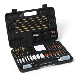 Kit de nettoyage universel pour armes à feu de tous calibres avec accessoires en laiton massif et tiges durables dans un étui rigide pour toutes les armes à feu - Product Image 4