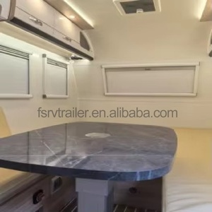 Caravane mobile compacte à prix abordable pour voyages et expéditions, avec salle de bain intégrée - Product Image 6