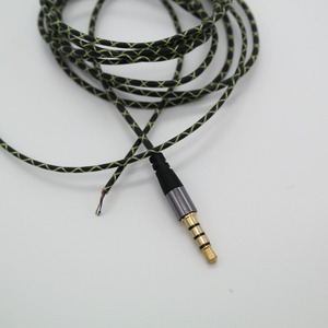 Braided Audio Cable With Mic And Volume Control For <b>Headphones</b> Digital Devices - Product Image 5