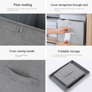 Bán Buôn Tùy Chỉnh Thân Thiện Với Môi Lớn Oxford Lưu Trữ Hộp Có Thể Gập Lại Hình Chữ Nhật Thùng Treo Túi Đồ Chơi Lưu Trữ Giá Rẻ Nhà Tổ Chức - Product Image 4