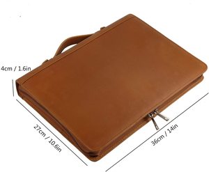 Handmade zippered da chính hãng vali với 3 vòng chất kết dính cao cấp sản phẩm chất lượng - Product Image 6
