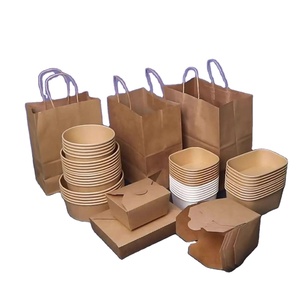 Sacs en papier kraft brun personnalisés en gros, sacs de shopping en papier kraft extra larges à fond large pour cadeaux - Product Image 1