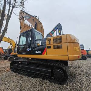 รถขุดตีนตะขาบไฮดรอลิกสำหรับแมวหนอนผีเสื้อแบบใช้แล้ว320D 100% ญี่ปุ่น20ตันเครื่องขุด320D2 320DL 320มือสอง - Product Image 2
