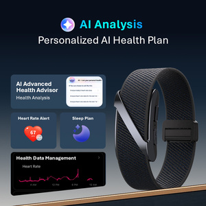 Bracelet <span class=keywords><strong>Connecté</strong></span> Sans Écran ECG HRV, Suivi d'Activité avec Capteur 6 Axes, Détox Numérique Sans Affichage, Moniteur de Fréquence Cardiaque SpO2 et Sommeil ODM - Product Image 3