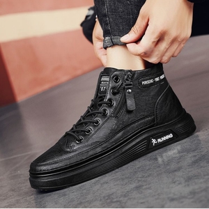 Chaussures de randonnée en cuir pour hommes, les moins chères de Chine, vente en gros, imperméables, légères, chaussures de sport - Product Image 3