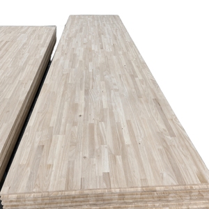 Panneau de bois de caoutchouc à surface lisse, lamellé-collé à joint de doigt, face B, défauts minimaux, colle F4 Star, 1220x2440mm, largeur de lamination - Product Image 1