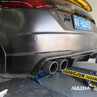 Kit de carrosserie Aulena High Dry Carbon Splitter diffuseur arrière capot côtés jupe Spoiler pare-chocs Kit de carrosserie pour Audi TT/TTS/TTRS