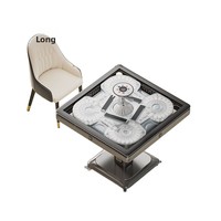 Cartes Sparrow transfrontalières (50 cartes ultra-minces, double pliage, silencieuses, modernes, minimalistes, pour machine de Mahjong à roulettes, entièrement fonctionnelles)