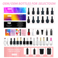 Fournitures pour ongles professionnelles 9000 couleurs vernis à gel de trempage de marque privée personnalisée avec lampe UV/LED vernis à ongles UV longue durée utilisation artistique